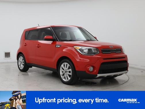 Red 2018 Kia Soul +