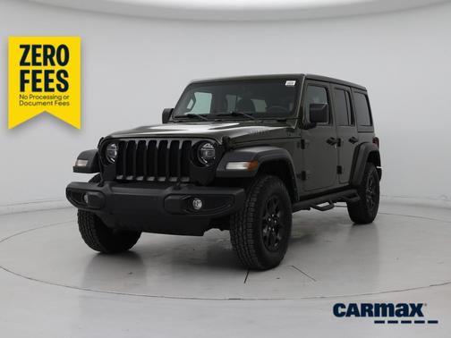 Green 2021 Jeep Wrangler Unlimited Willys