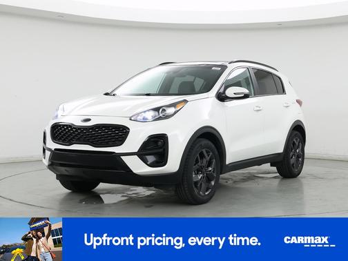 White 2021 Kia Sportage S
