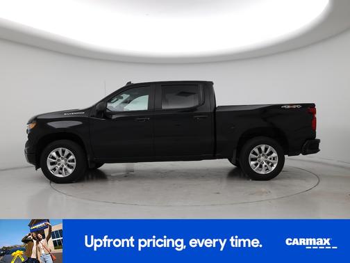 Black 2022 Chevrolet Silverado 1500 Custom