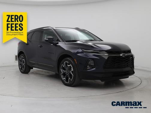 Blue 2021 Chevrolet Blazer RS