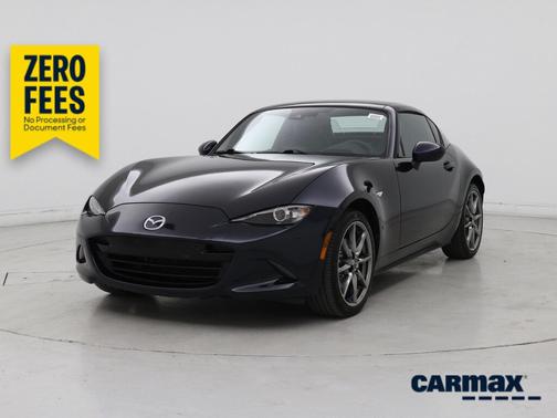 Blue 2021 Mazda MX-5 Miata RF Grand Touring