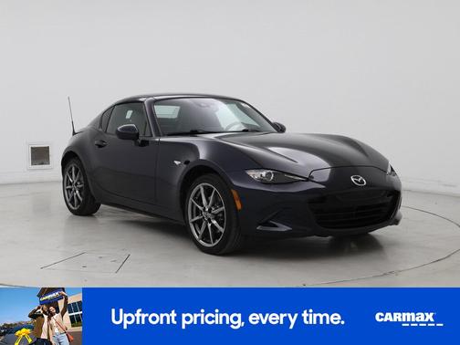 Blue 2021 Mazda MX-5 Miata RF Grand Touring