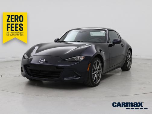 Blue 2021 Mazda MX-5 Miata RF Grand Touring