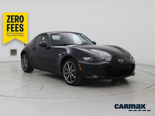 Blue 2021 Mazda MX-5 Miata RF Grand Touring