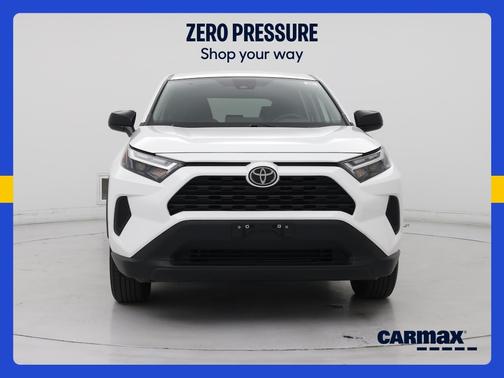 White 2025 Toyota RAV4 LE