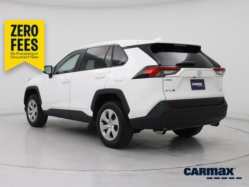 White 2025 Toyota RAV4 LE