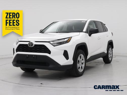 White 2025 Toyota RAV4 LE