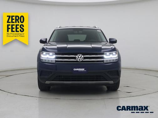 Blue 2018 Volkswagen Atlas S