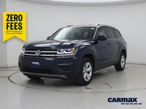 Blue 2018 Volkswagen Atlas S
