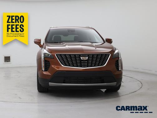 Orange 2021 Cadillac XT4 Premium Luxury