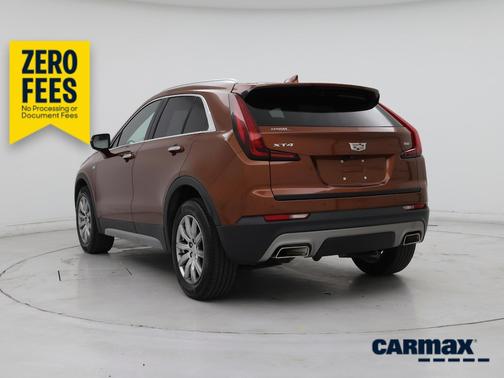 Orange 2021 Cadillac XT4 Premium Luxury