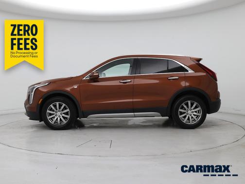 Orange 2021 Cadillac XT4 Premium Luxury
