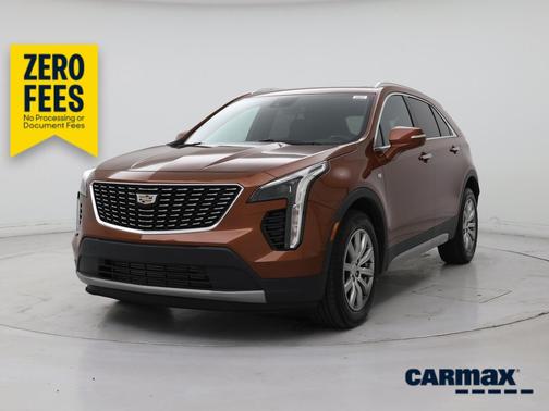 Orange 2021 Cadillac XT4 Premium Luxury