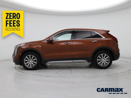 Orange 2021 Cadillac XT4 Premium Luxury