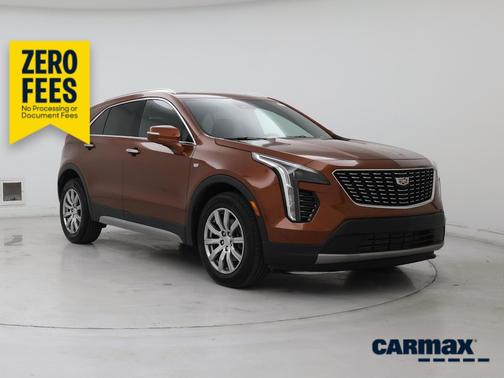Orange 2021 Cadillac XT4 Premium Luxury