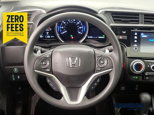 Yellow 2018 Honda Fit EX