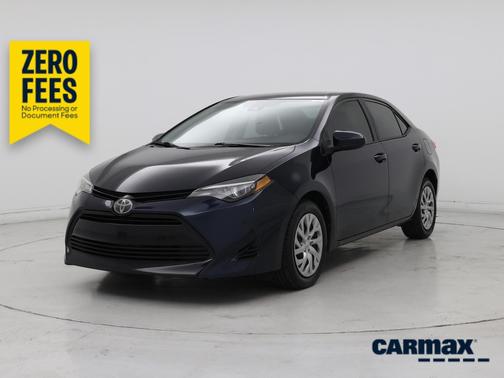Blue 2019 Toyota Corolla LE