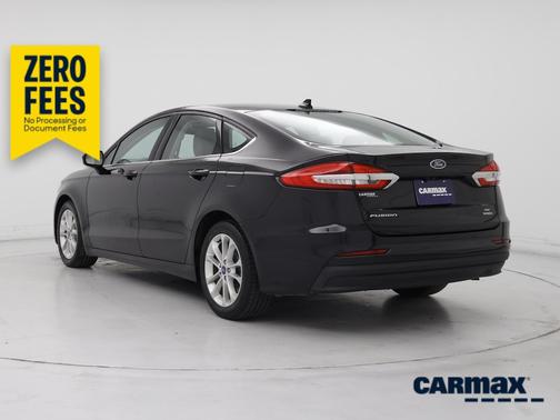 Black 2020 Ford Fusion Hybrid SE
