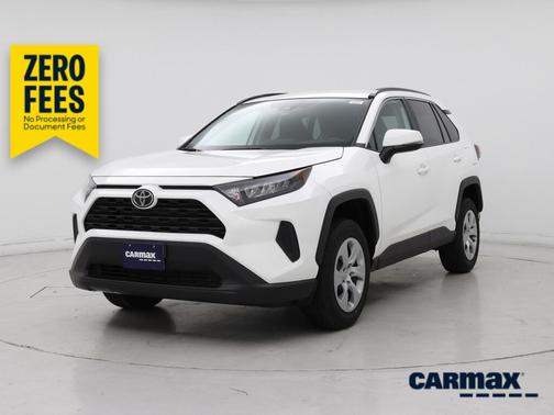 White 2020 Toyota RAV4 LE
