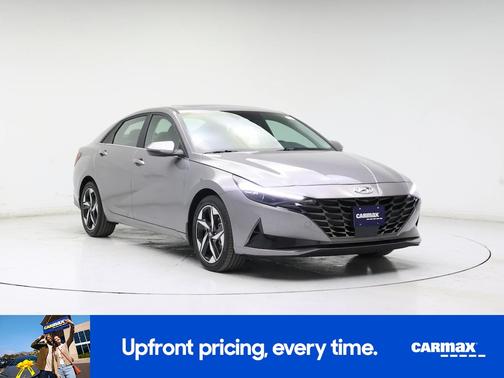 Gray 2023 Hyundai ELANTRA HEV Limited