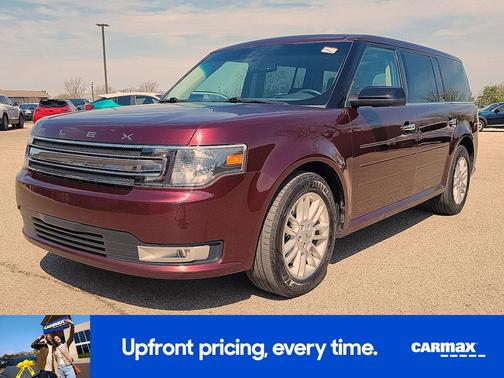 Burgundy 2019 Ford Flex SEL