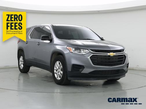 Silver 2020 Chevrolet Traverse LS