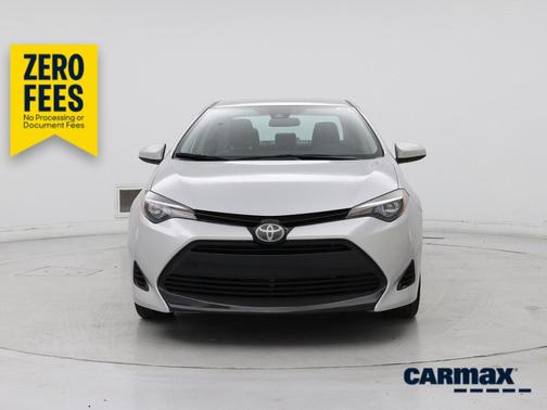 Silver 2017 Toyota Corolla LE