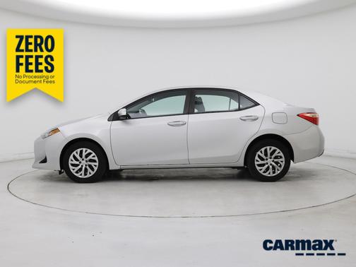 Silver 2017 Toyota Corolla LE