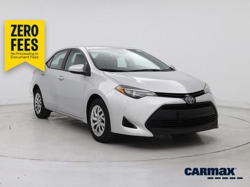 Silver 2017 Toyota Corolla LE