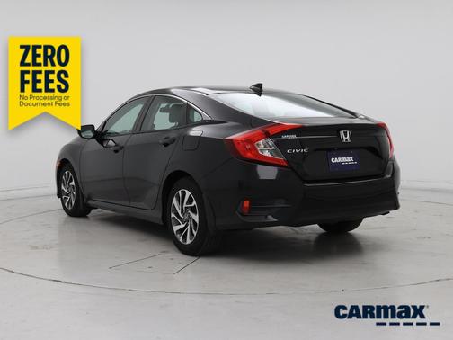 Black 2018 Honda Civic EX