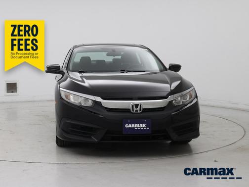 Black 2018 Honda Civic EX