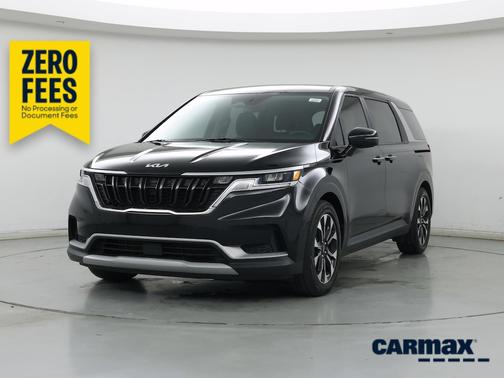 Black 2022 Kia Carnival EX