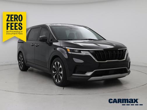 Black 2022 Kia Carnival EX