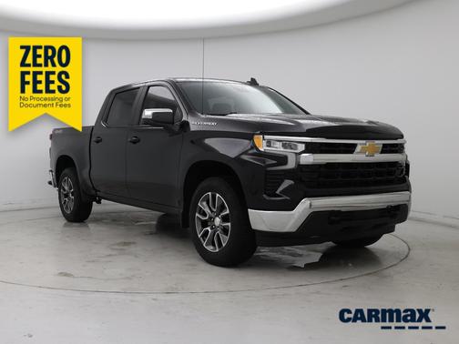 Black 2022 Chevrolet Silverado 1500 LT