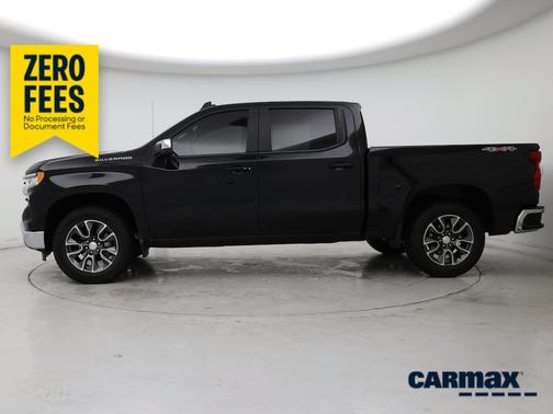 Black 2022 Chevrolet Silverado 1500 LT