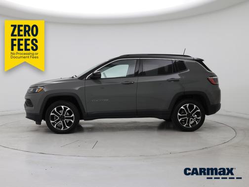 Gray 2022 Jeep Compass Limited