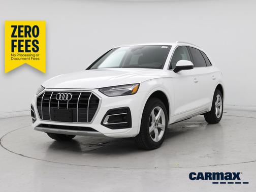White 2021 Audi Q5 Premium