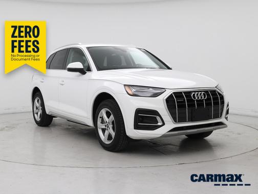White 2021 Audi Q5 Premium