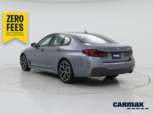 Gray 2022 BMW 540 XI