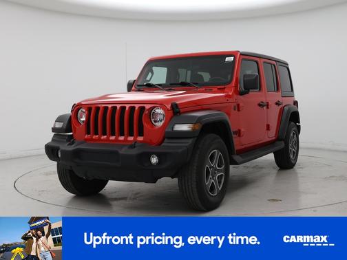 Red 2022 Jeep Wrangler Unlimited Sport S