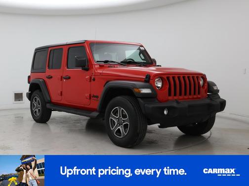 Red 2022 Jeep Wrangler Unlimited Sport S