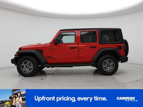Red 2022 Jeep Wrangler Unlimited Sport S