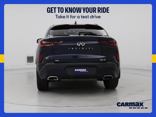 Blue 2023 INFINITI QX55 Luxe