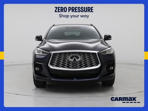 Blue 2023 INFINITI QX55 Luxe