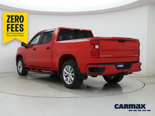 Red 2019 Chevrolet Silverado 1500 Custom