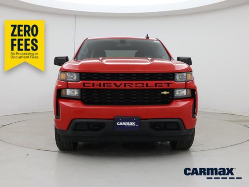 Red 2019 Chevrolet Silverado 1500 Custom