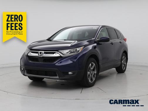 Blue 2017 Honda CR-V EX-L