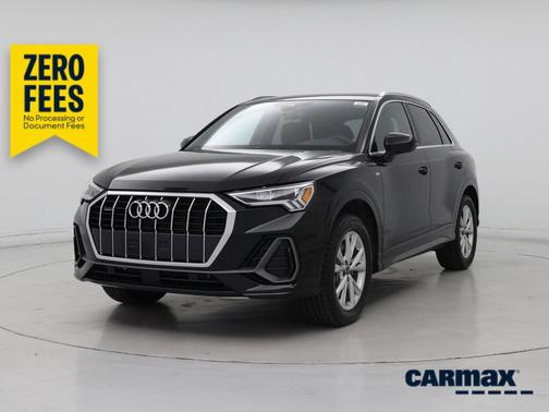 Black 2025 Audi Q3 S-Line Premium