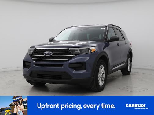 Blue 2021 Ford Explorer XLT